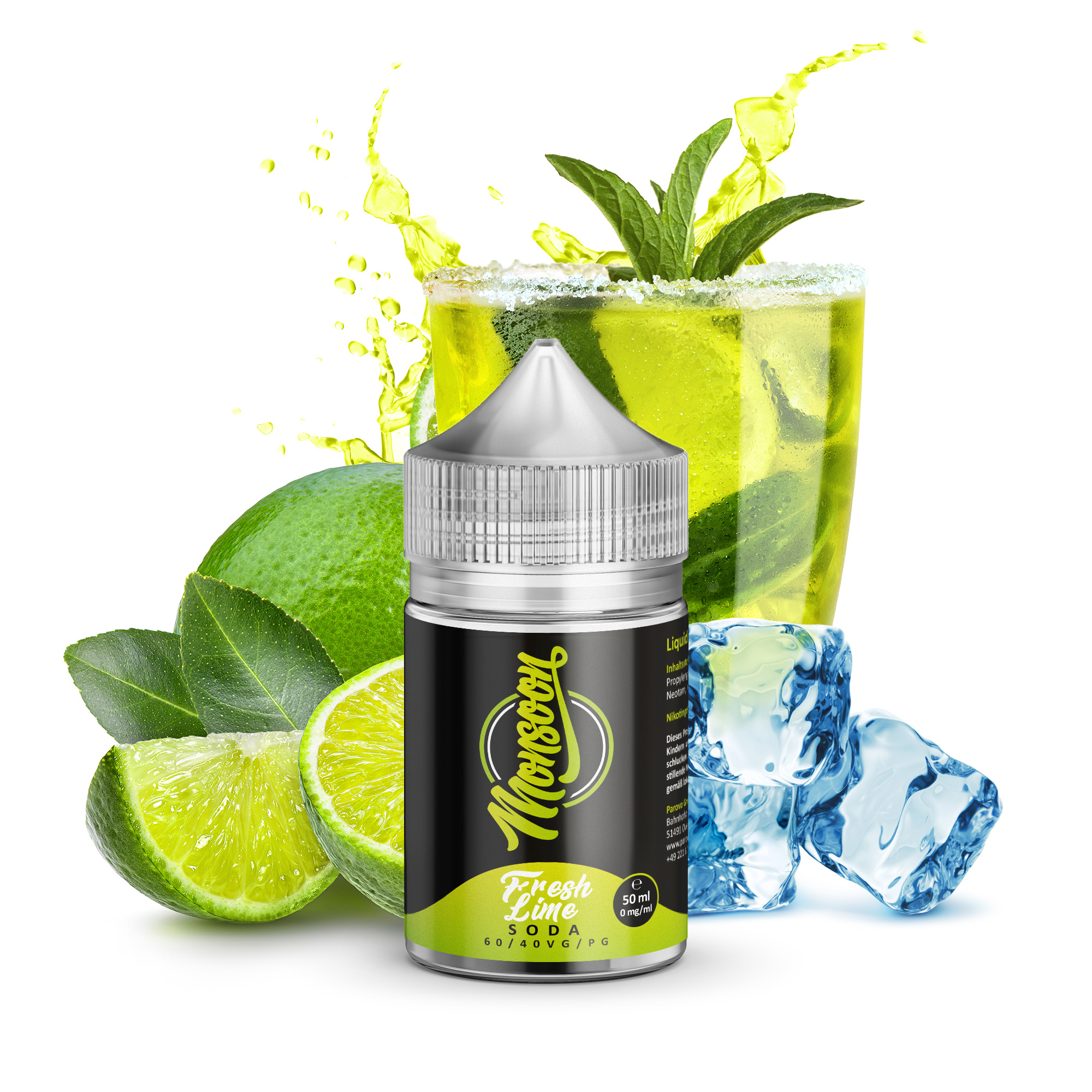 Fresh Lime Soda - Monsoon