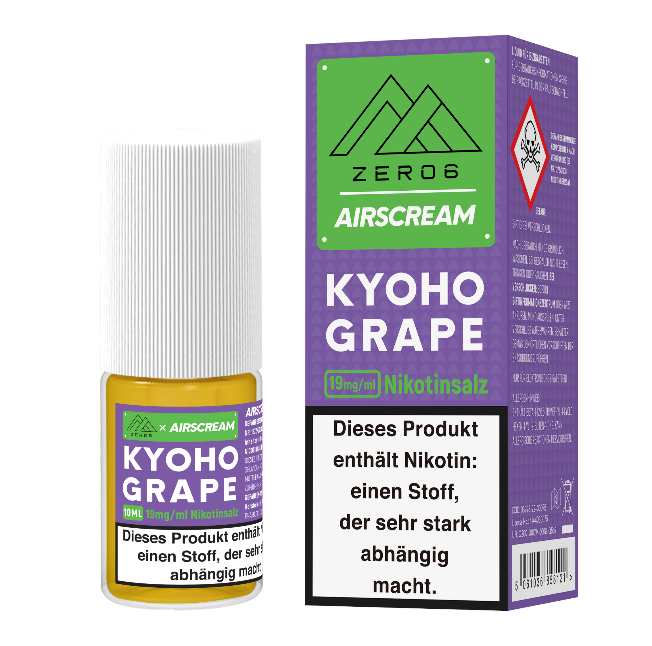 Liquid Kyoho Grape - Airscream Nikotinsalz